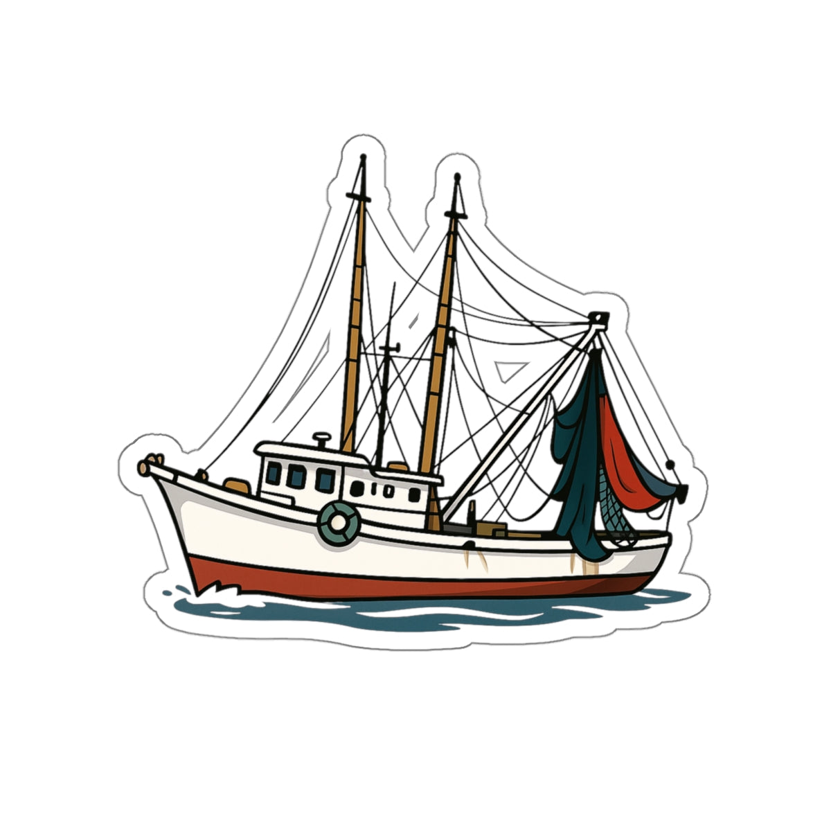 Mayport Shrimp Boat Sticker | Get Yours | Jax Humor