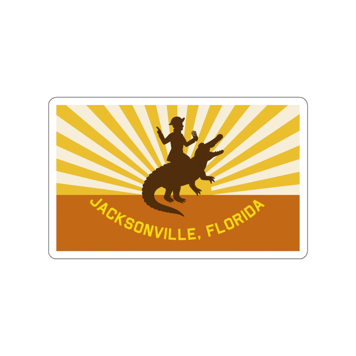 Jacksonville City Sticker | Get Yours | Jax Humor