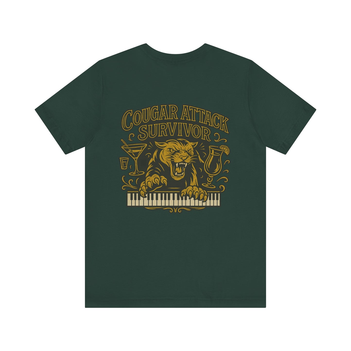 Ragtime Tavern Cougar Survivor Shirt | Wear Yours Today | Jax Humor