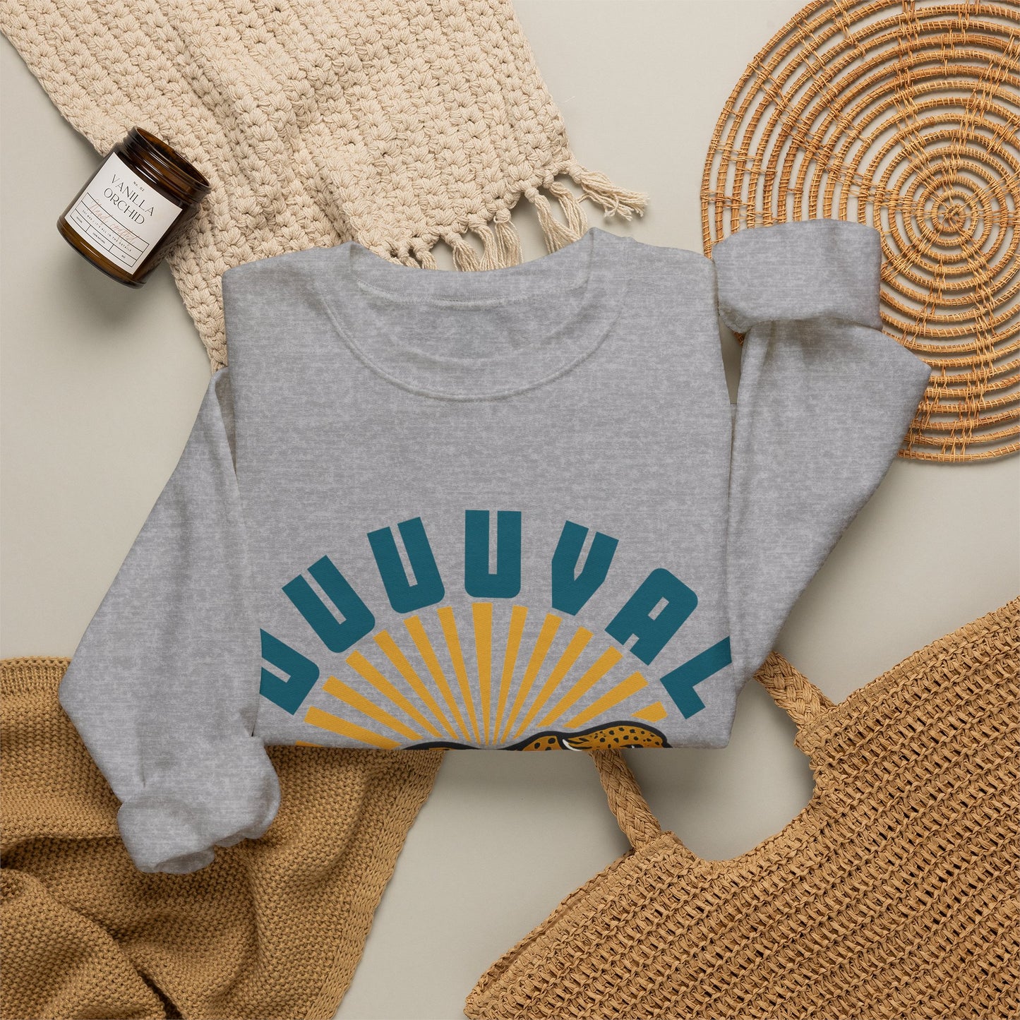 Duval Jaguars Game-Day Crewneck Sweatshirt
