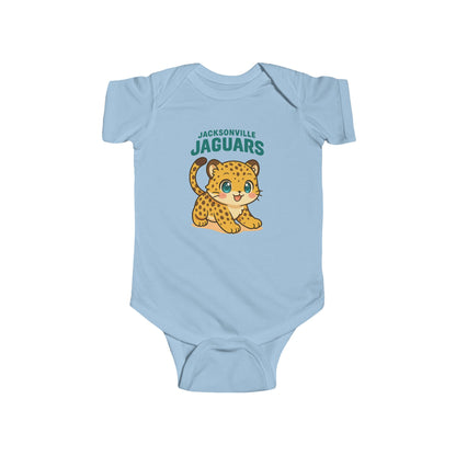 Tiny Roar Baby Bodysuit - Jaguar Infant Onesie