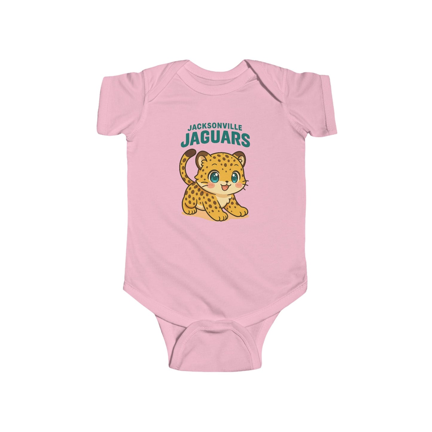 Tiny Roar Baby Bodysuit - Jaguar Infant Onesie