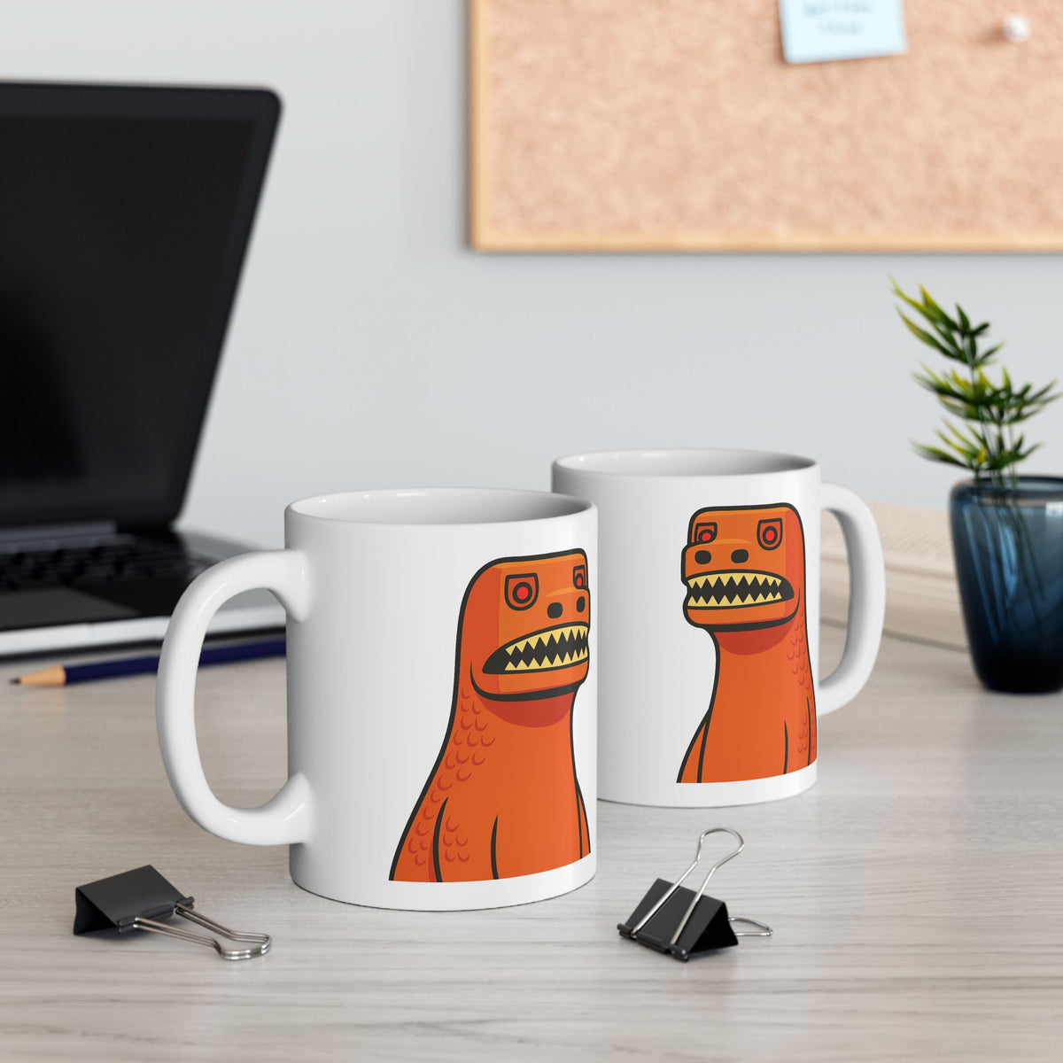 Rex The Dinosaur Coffee Cup (12oz)