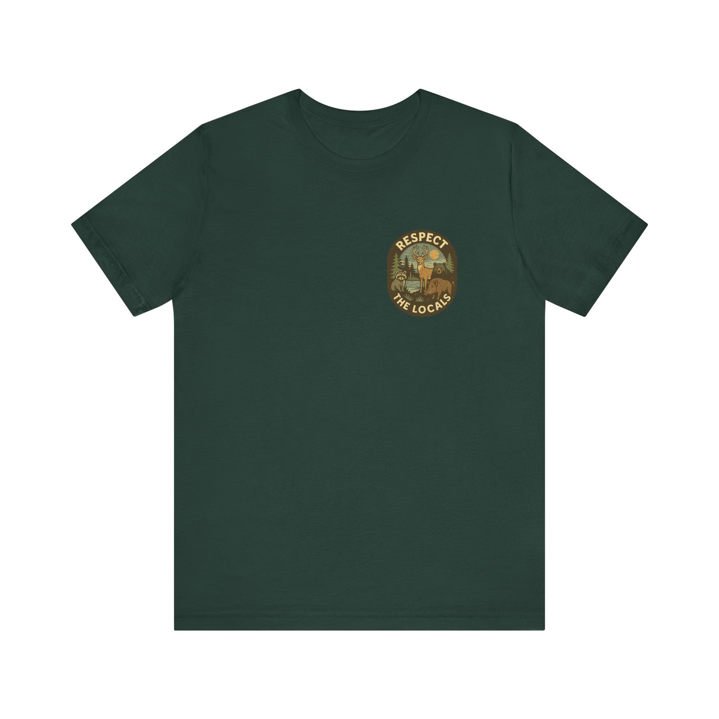 Respect The Locals Surf Tee | Get Yours Now | Jax Humor