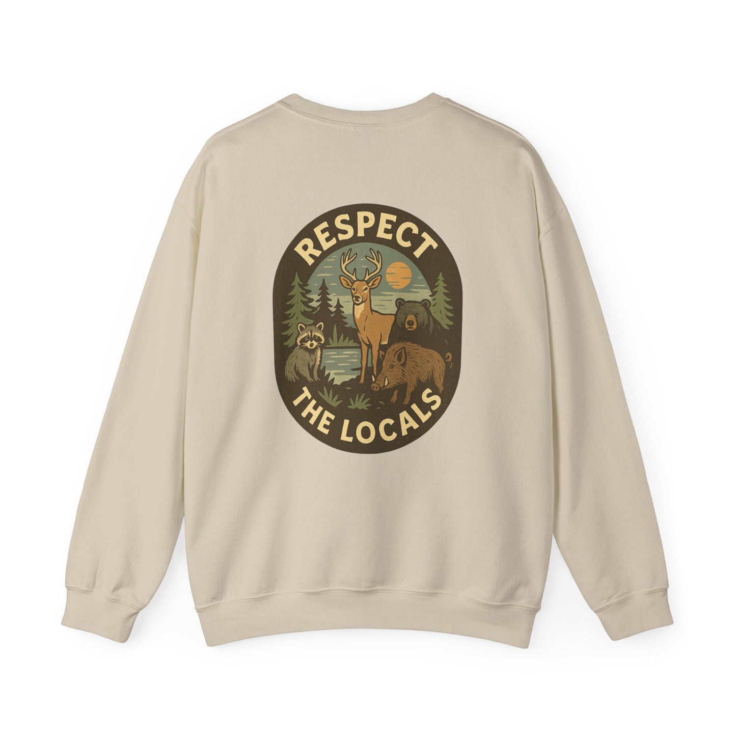 Respect the Locals: Surfs Up Sweater | Wear It Now | Preserve Wildlife | Jax Humor