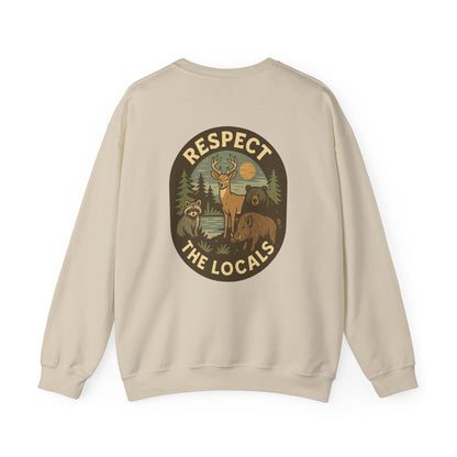 Respect the Locals: Surfs Up Sweater | Wear It Now | Preserve Wildlife | Jax Humor