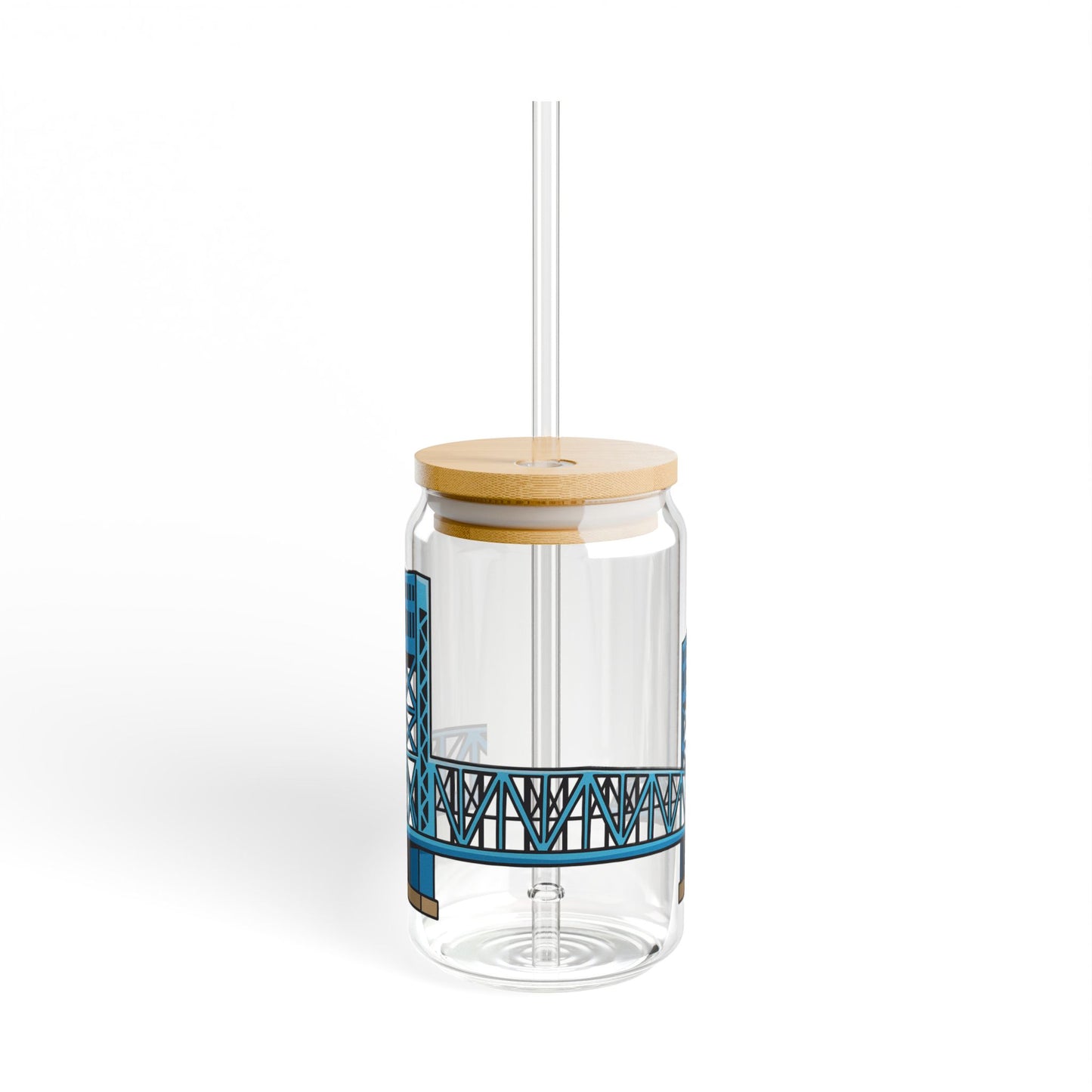 Main Street Bridge Sipper Glass, 16oz | Get Yours Today | Jax Humor