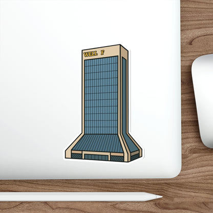 Wells Fargo Building Sticker | Get Yours | Jax Humor