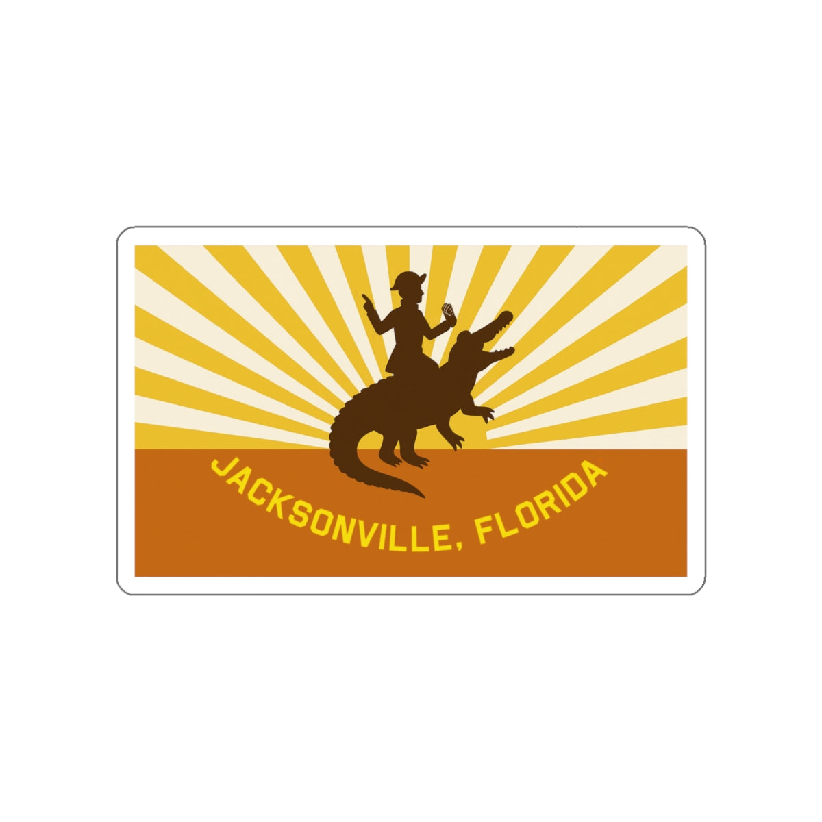 Jacksonville City Sticker | Get Yours | Jax Humor
