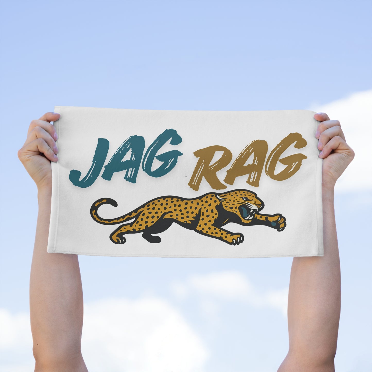 Jag Rag Rally Towel: Jacksonville Jaguars | Get Yours Today | Jax Humor