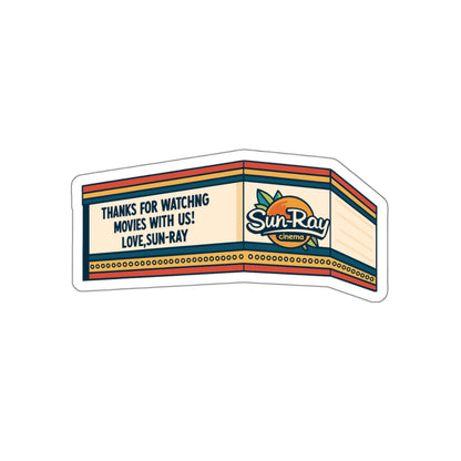 Five Points Cinema Sticker | Get Yours | Jax Humor