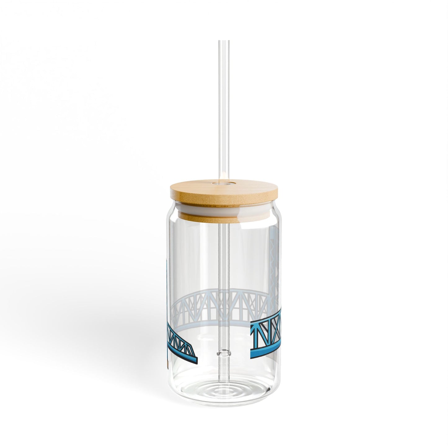 Main Street Bridge Sipper Glass, 16oz | Get Yours Today | Jax Humor