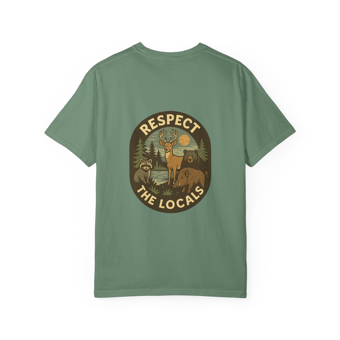 Respect the Locals: Surfs Up T-Shirt | Wear It Now | Preserve Wildlife | Jax Humor