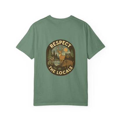Respect the Locals: Surfs Up T-Shirt | Wear It Now | Preserve Wildlife | Jax Humor