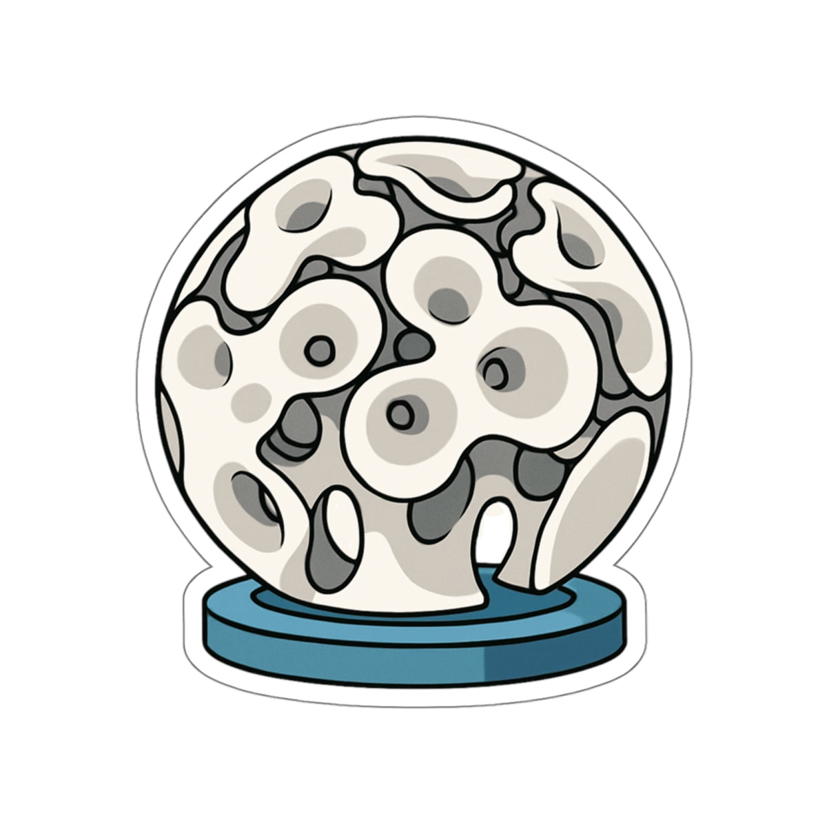 The Rising Pearl Sticker | Get Yours | Jax Humor