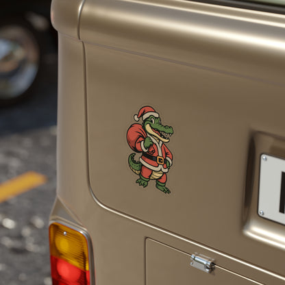 Santa Gator Die-Cut Sticker | Share Yours Today | Jax Humor