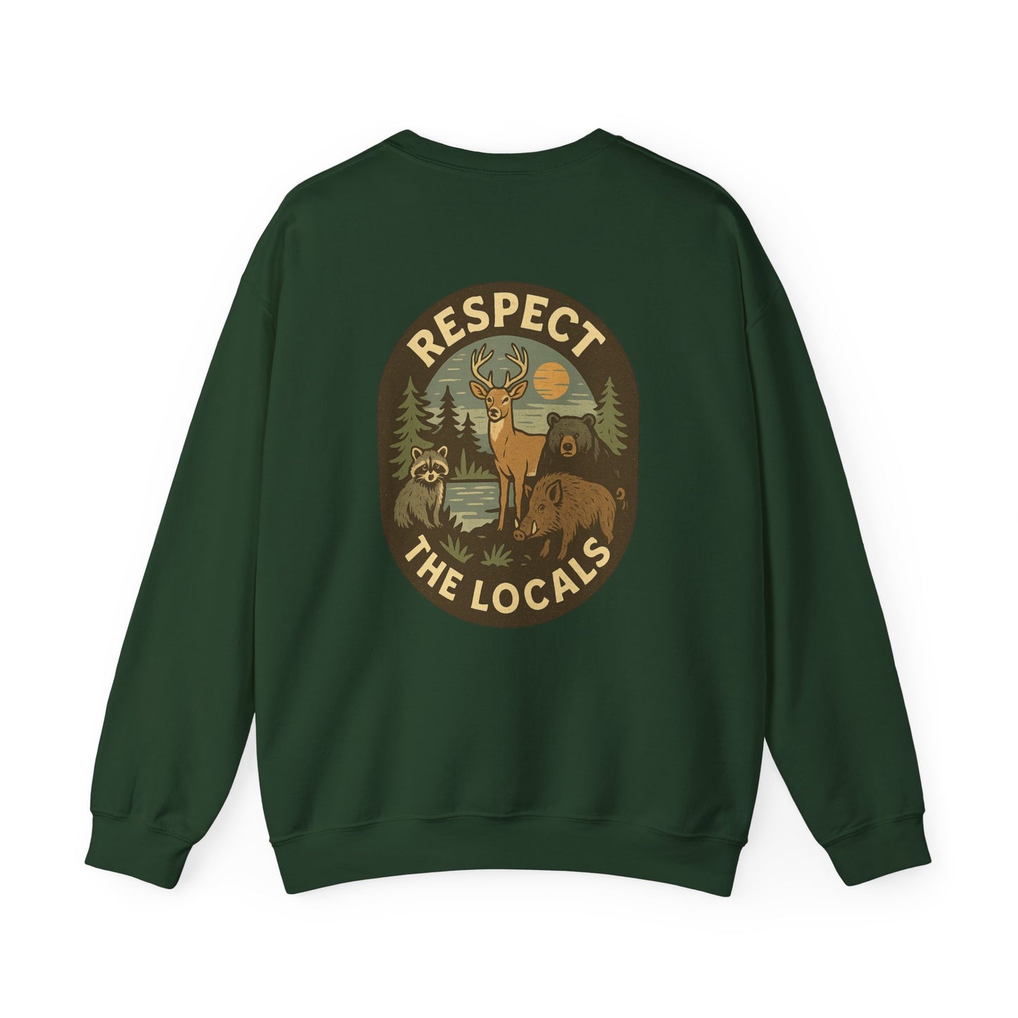 Respect the Locals: Surfs Up Sweater | Wear It Now | Preserve Wildlife | Jax Humor