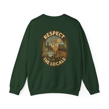 Respect the Locals: Surfs Up Sweater | Wear It Now | Preserve Wildlife | Jax Humor