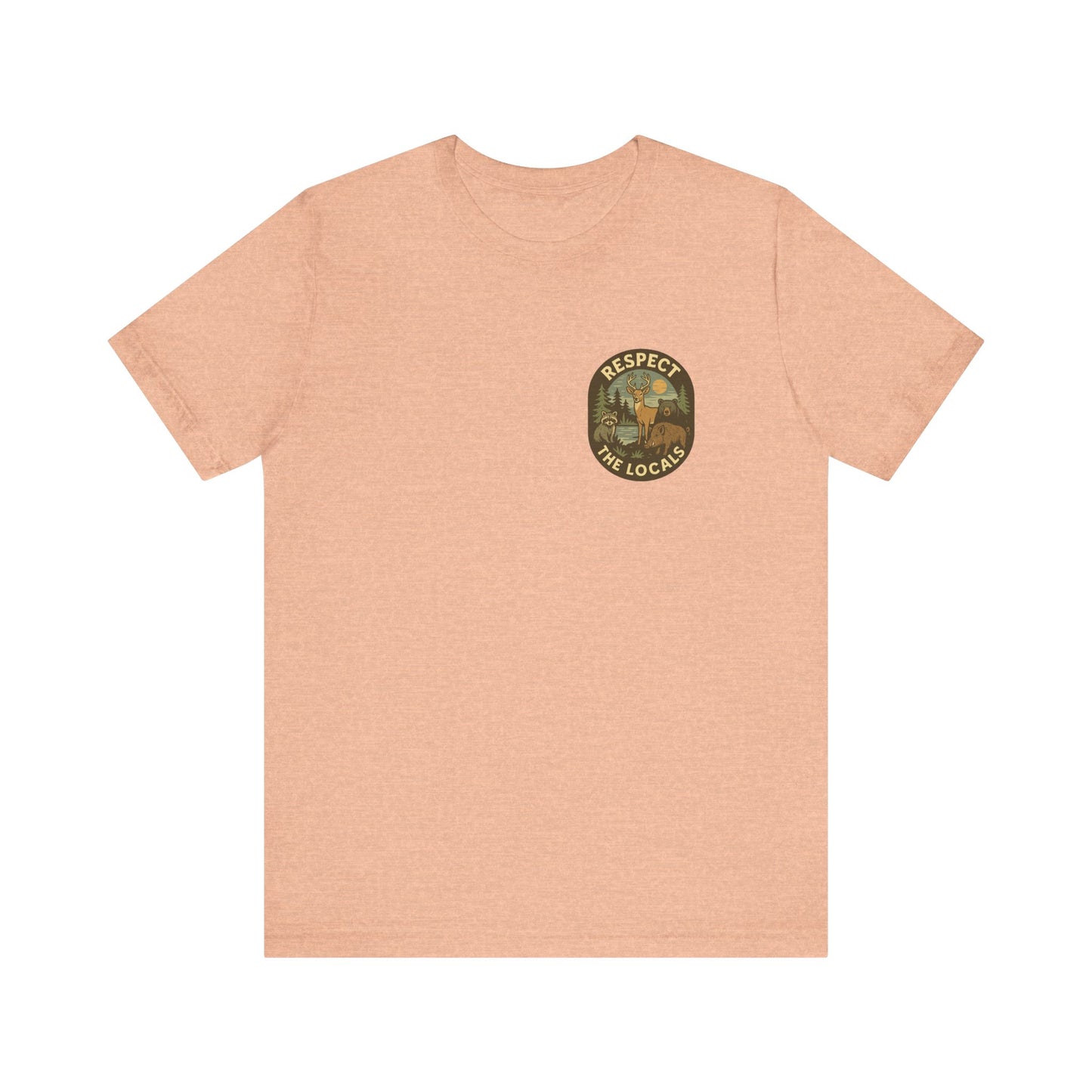 Respect The Locals Surf Tee | Get Yours Now | Jax Humor