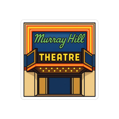 Murray Hill Theatre Sticker | Get Yours | Jax Humor