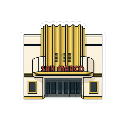 San Marco Theatre Sticker | Get Yours | Jax Humor