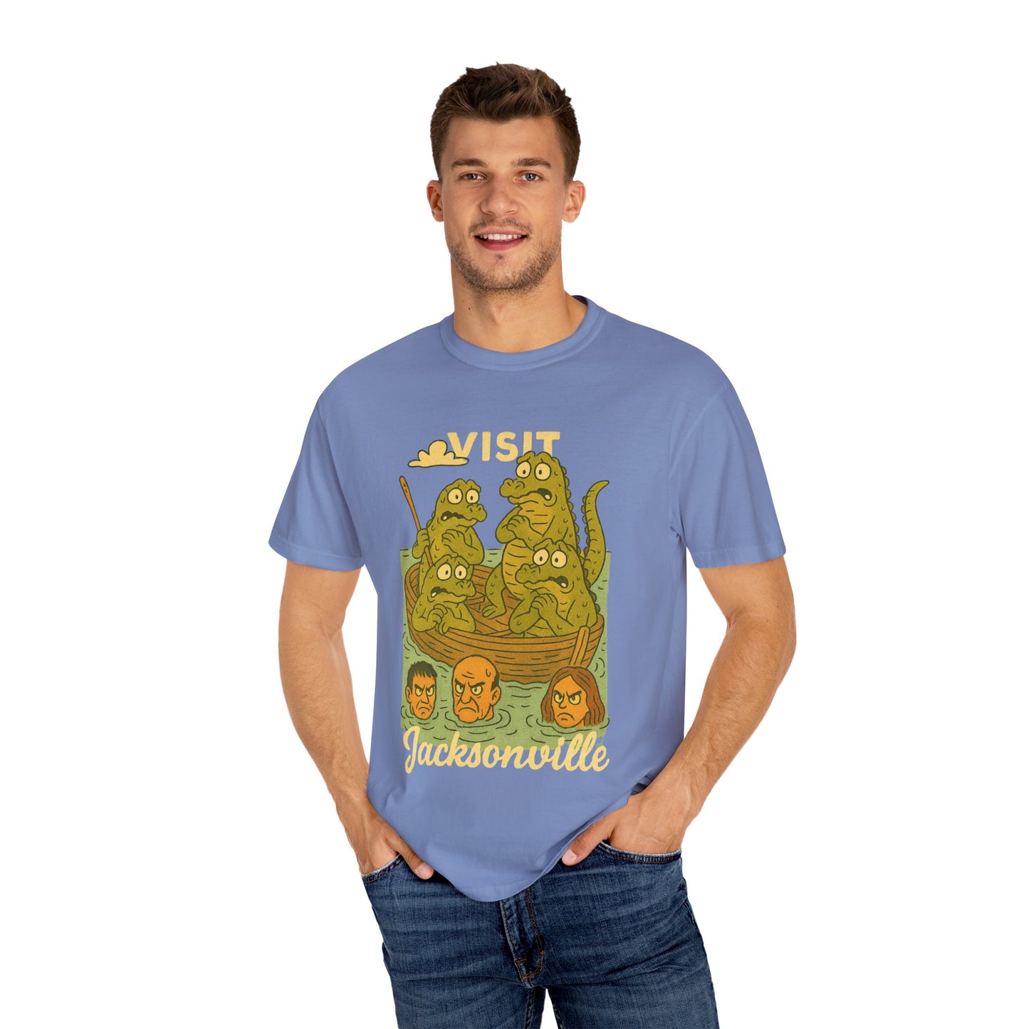 Scared Gators: Visit Jacksonville | Wear Yours Now | Jax Humor