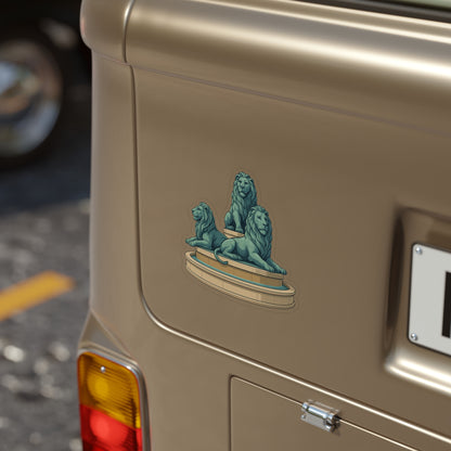 San Marco Lion Fountain Sticker | Get Yours | Jax Humor