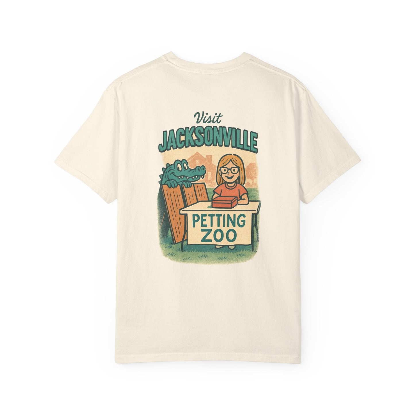 Jacksonville Petting Zoo: What Could Go Wrong | Retro Visit Jacksonville Graphic Tee