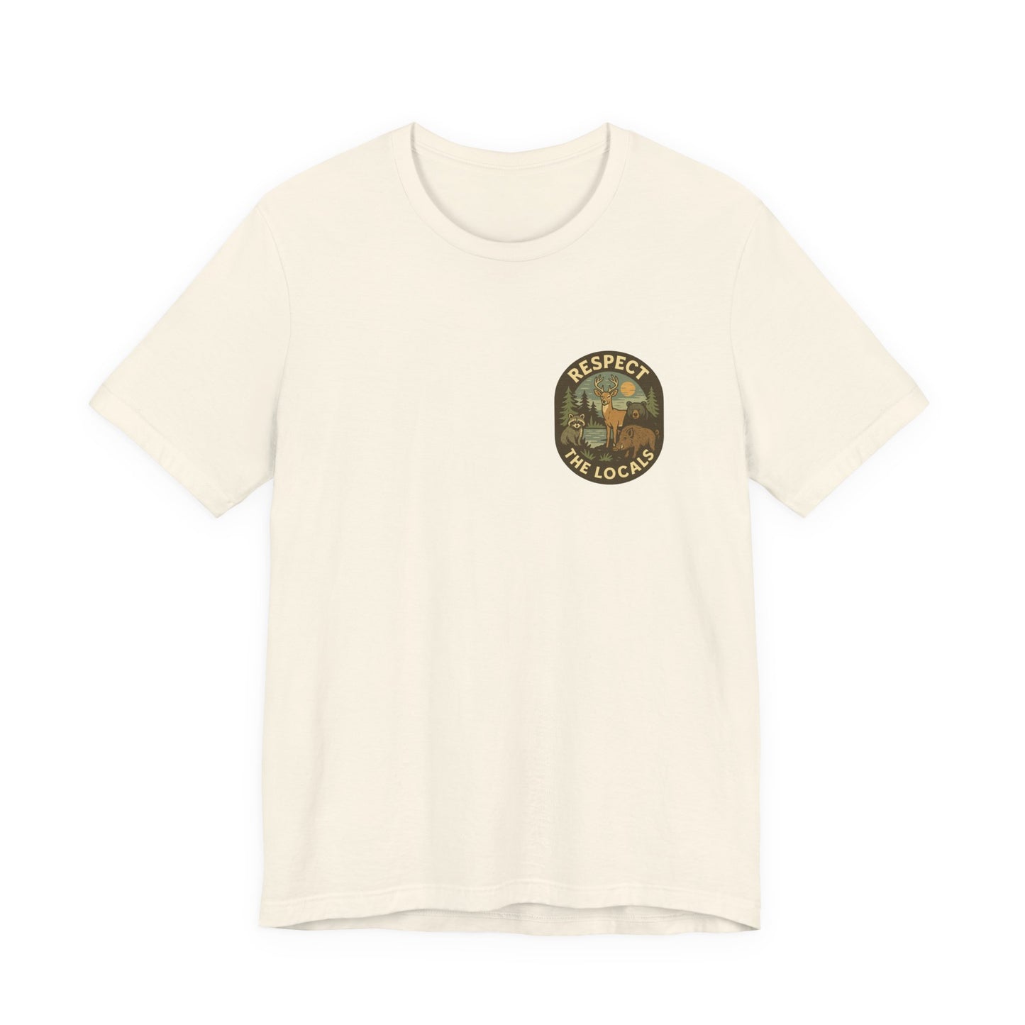 Respect The Locals Surf Tee | Get Yours Now | Jax Humor