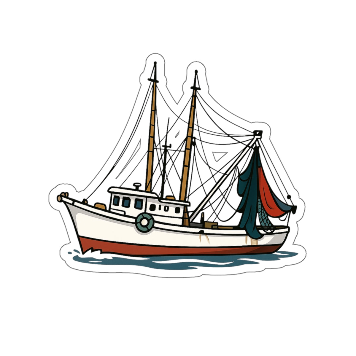 Mayport Shrimp Boat Sticker | Get Yours | Jax Humor