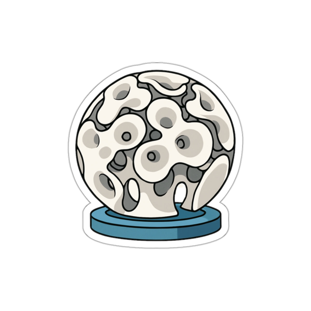 The Rising Pearl Sticker | Get Yours | Jax Humor