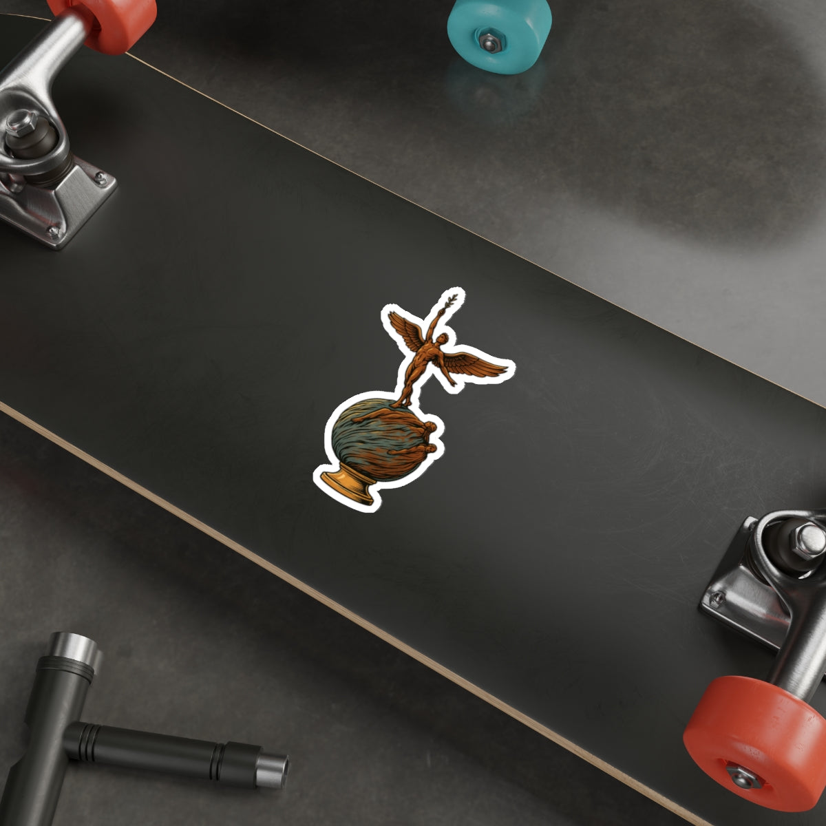 Memorial Park Life Sculpture Sticker | Get Yours | Jax Humor