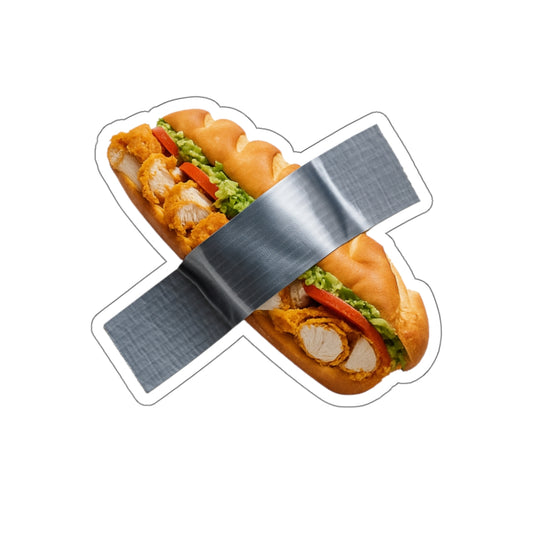 Duct Tape Pub Sub Die-Cut Stickers