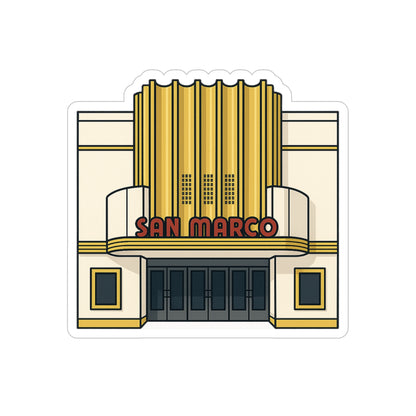 San Marco Theatre Sticker | Get Yours | Jax Humor