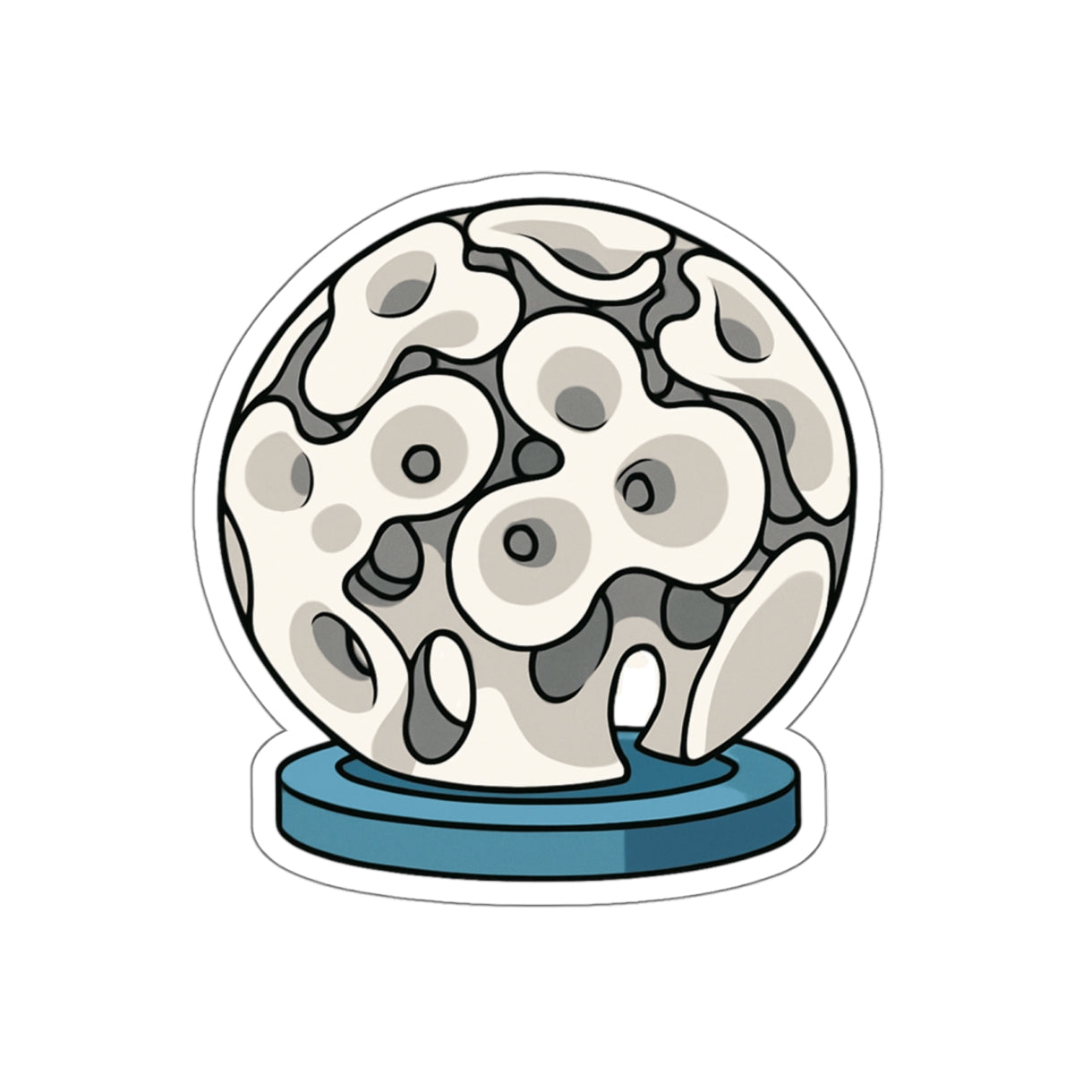 The Rising Pearl Sticker | Get Yours | Jax Humor