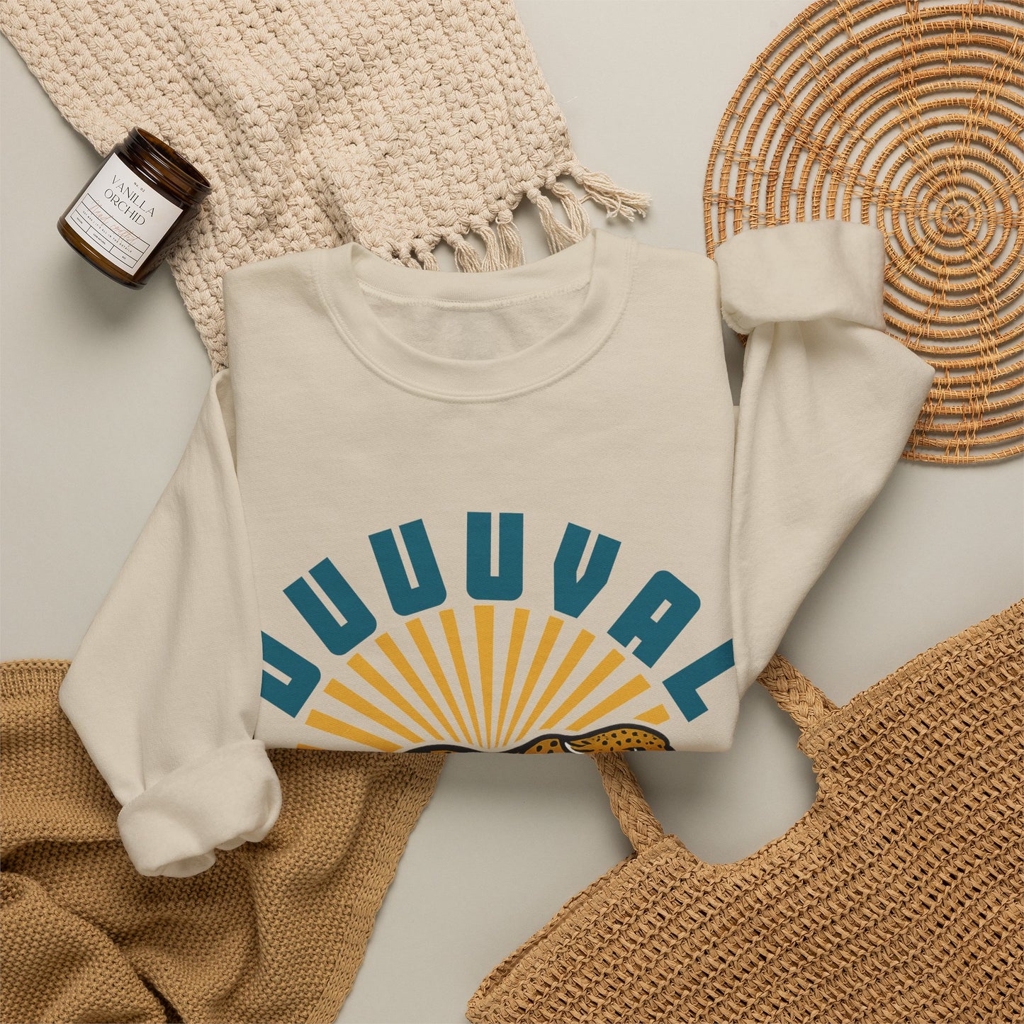 Duval Jaguars Game-Day Crewneck Sweatshirt