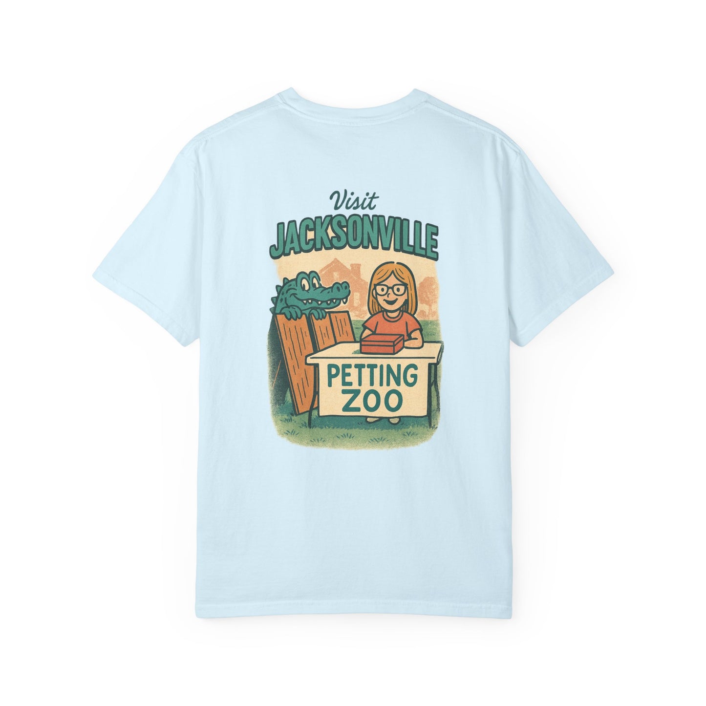 Jacksonville Petting Zoo: What Could Go Wrong | Retro Visit Jacksonville Graphic Tee