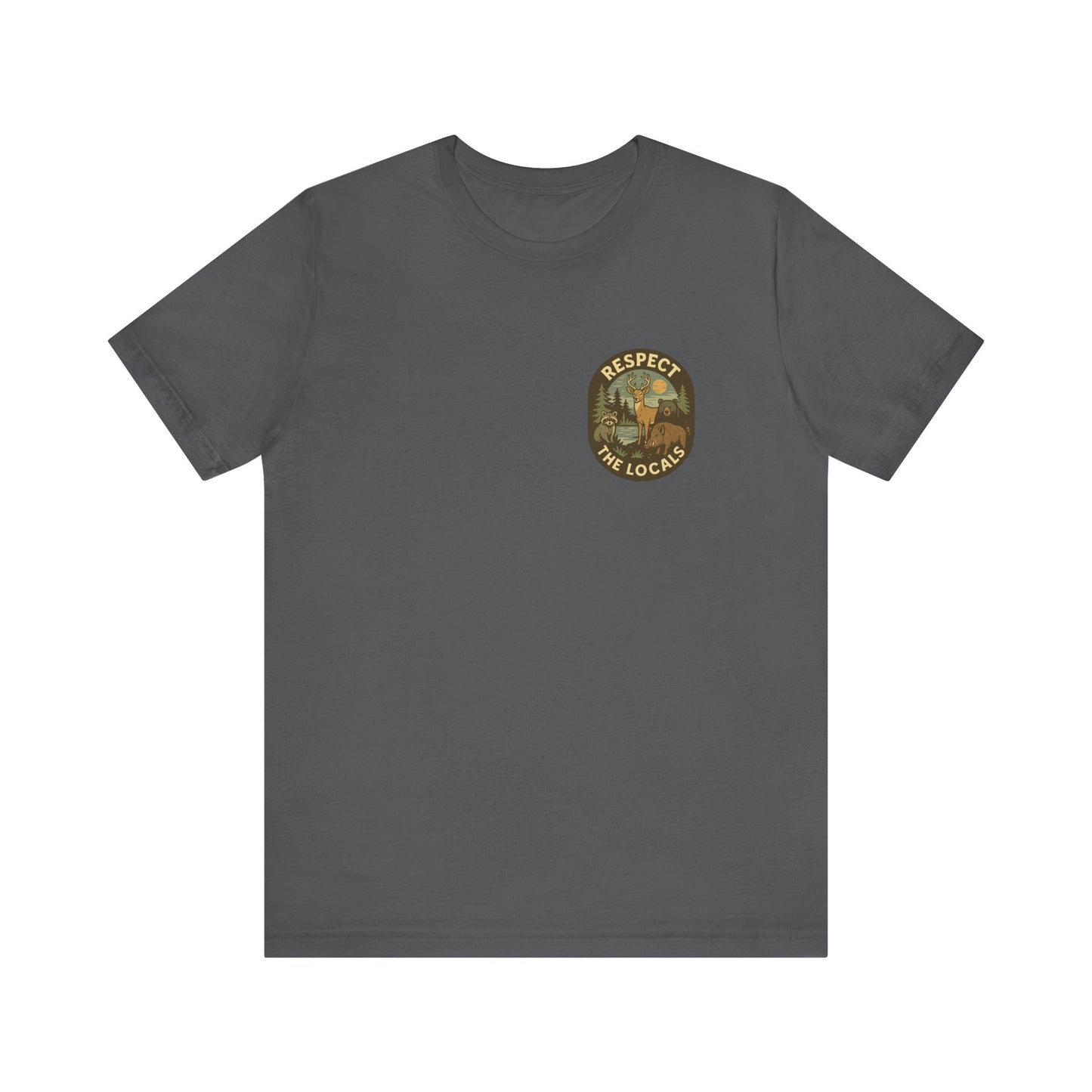 Respect The Locals Surf Tee | Get Yours Now | Jax Humor