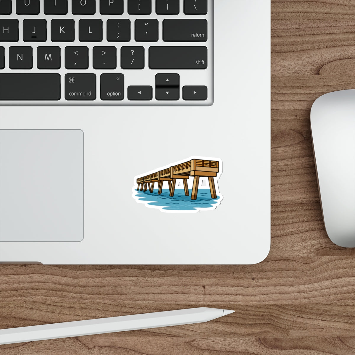 Jacksonville Beach Pier Sticker | Get Yours | Jax Humor