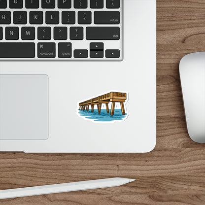 Jacksonville Beach Pier Sticker | Get Yours | Jax Humor
