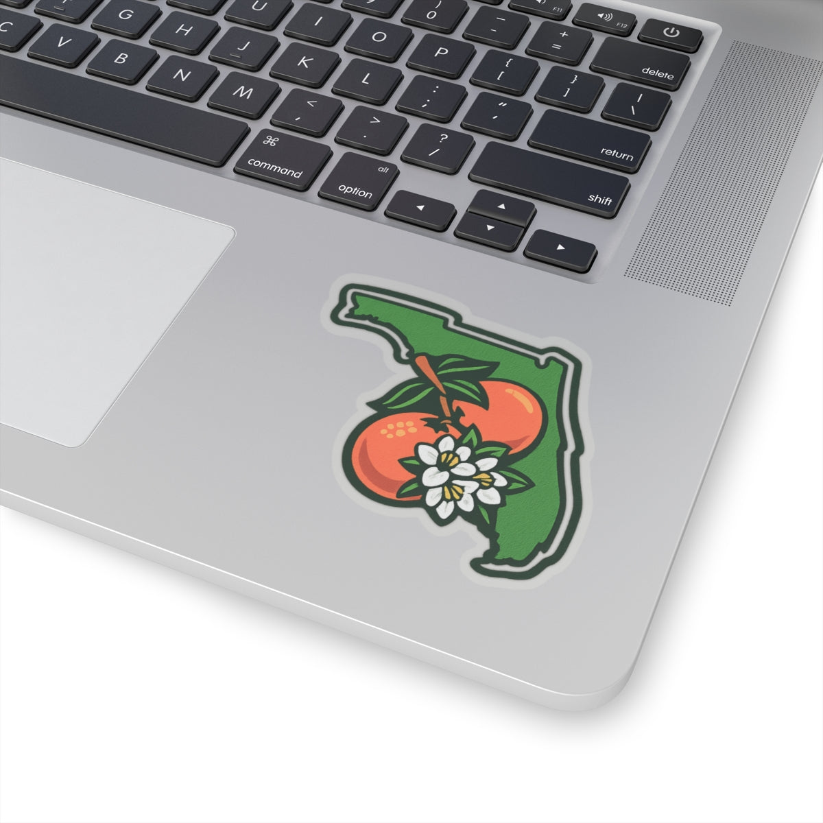 Florida Orange State Sticker | Kiss-Cut Vinyl Decal | Get Yours | Jax Humor