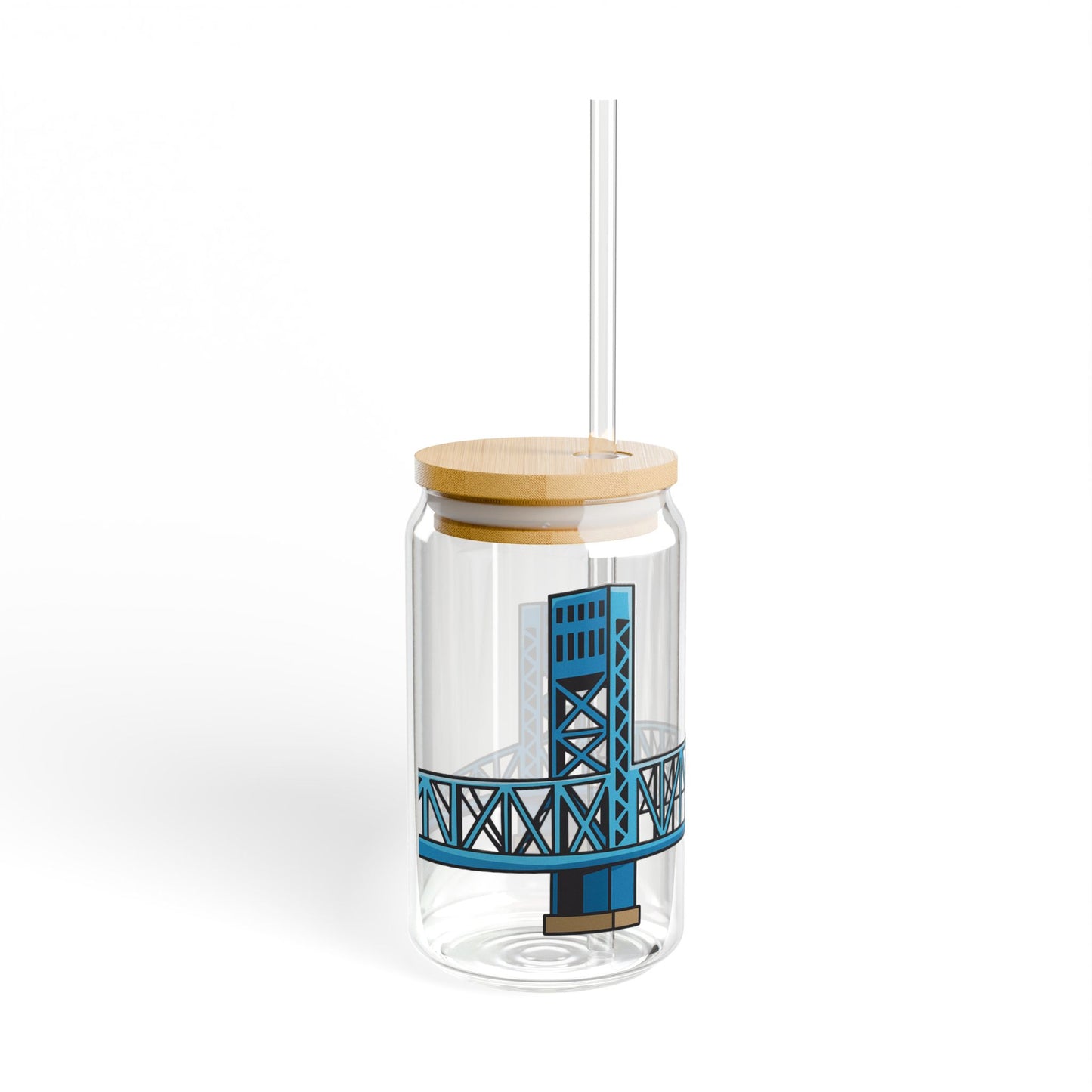 Main Street Bridge Sipper Glass, 16oz | Get Yours Today | Jax Humor