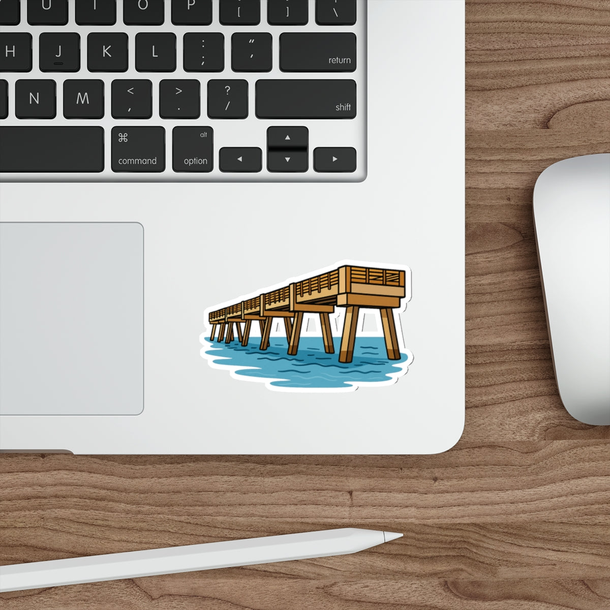 Jacksonville Beach Pier Sticker | Get Yours | Jax Humor