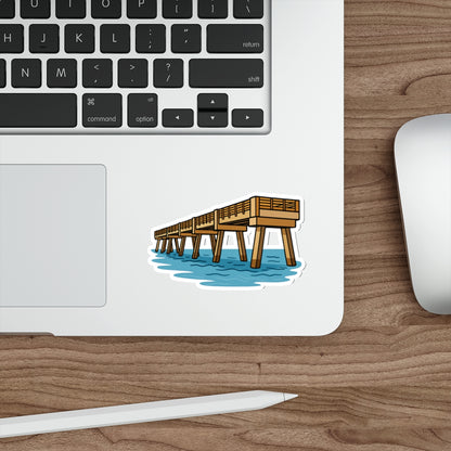 Jacksonville Beach Pier Sticker | Get Yours | Jax Humor