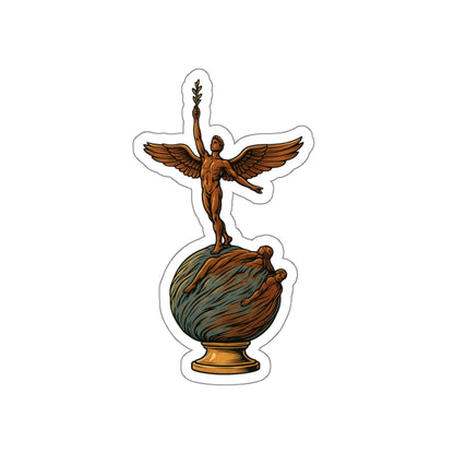 Memorial Park Life Sculpture Sticker | Get Yours | Jax Humor