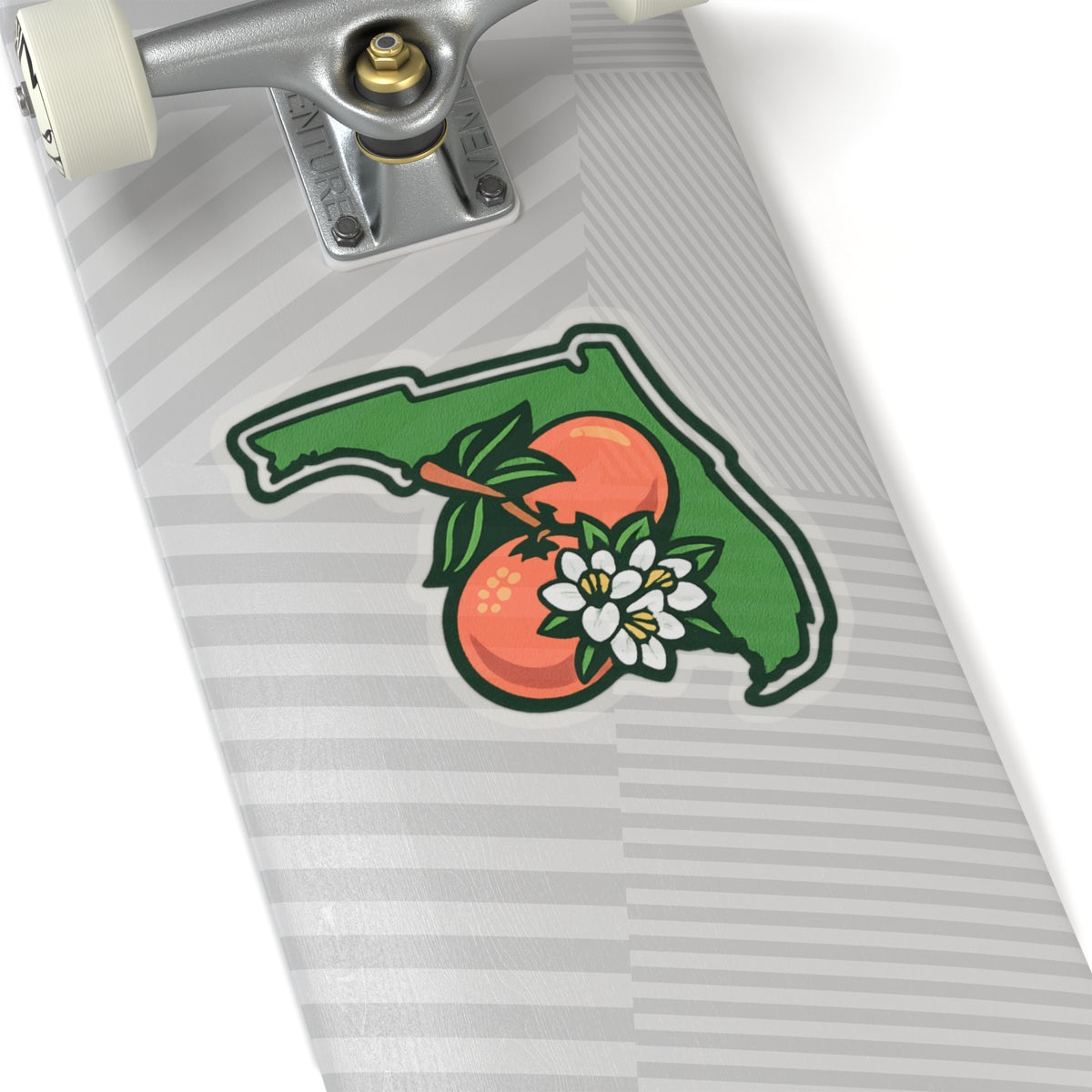 Florida Orange State Sticker | Kiss-Cut Vinyl Decal | Get Yours | Jax Humor