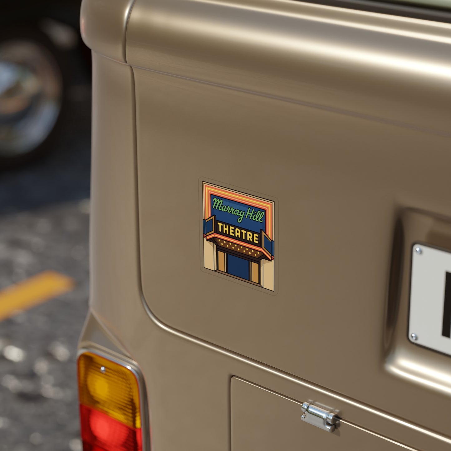 Murray Hill Theatre Sticker | Get Yours | Jax Humor