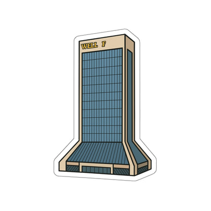 Wells Fargo Building Sticker | Get Yours | Jax Humor