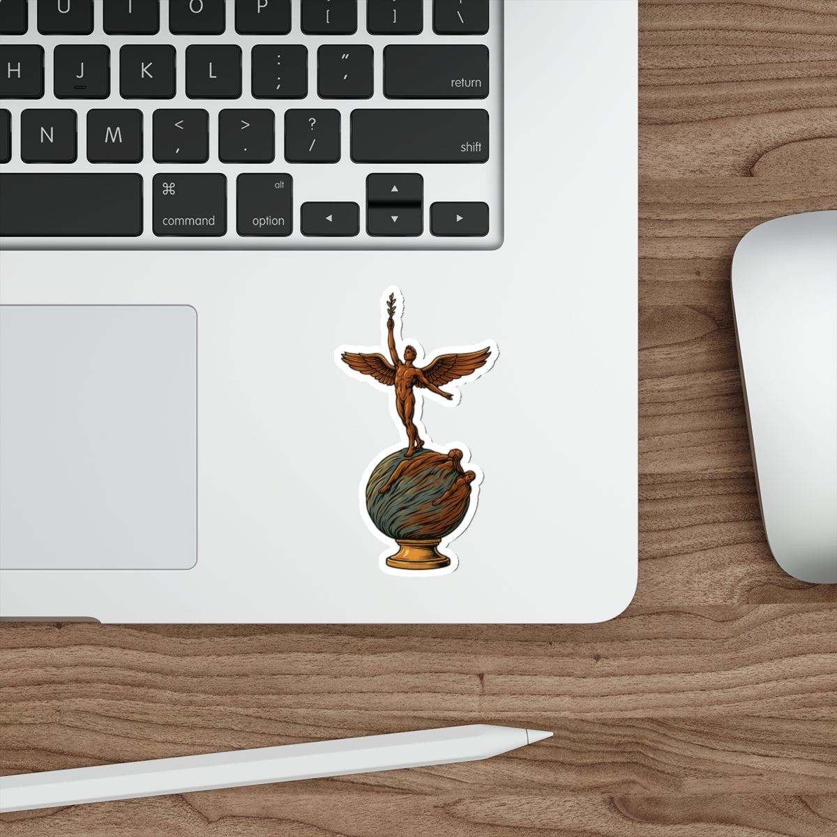 Memorial Park Life Sculpture Sticker | Get Yours | Jax Humor