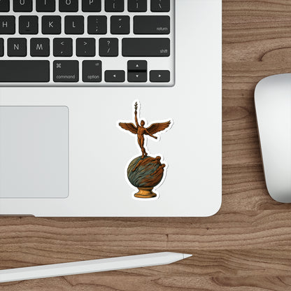 Memorial Park Life Sculpture Sticker | Get Yours | Jax Humor